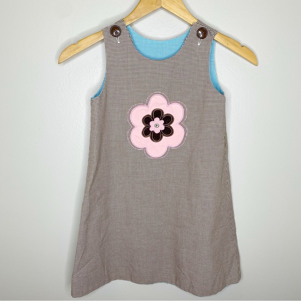 Castles and Crowns  gingham flower Dress